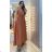 Women's long summer satin strapless dress (S/M ONE SIZE) ITALIAN FASHION IMM22360 white