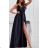 Women's long summer satin strapless dress (S/M ONE SIZE) ITALIAN FASHION IMM22360 white