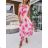 Carmen summer chiffon summer dress (S / M ONE SIZE) ITALIAN FASHION IMWA222561