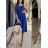 Carmen summer chiffon summer dress (S / M ONE SIZE) ITALIAN FASHION IMWA222561