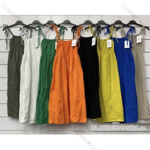 Carmen summer chiffon summer dress (S / M ONE SIZE) ITALIAN FASHION IMWA222561