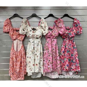Summer chiffon summer dress for women (S / M ONE SIZE) ITALIAN FASHION IMWG222553