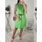 Carmen summer chiffon summer dress (S / M ONE SIZE) ITALIAN FASHION IMWA222561