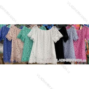 Shirt blouse 3/4 sleeve (UNI XL-3XL) ITALIAN MODA IM420486