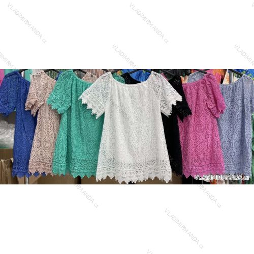 Shirt blouse 3/4 sleeve (UNI XL-3XL) ITALIAN MODA IM420486