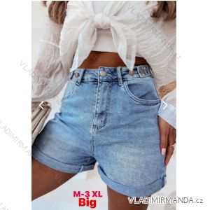 Women's oversized shorts oversized (M-3XL) JEANS JAW222597