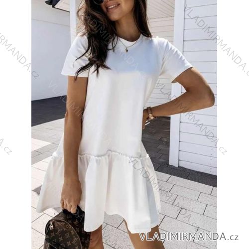 Women's Summer Short Sleeve Dress (S / M ONE SIZE) ITALIAN FASHION IMWD222620