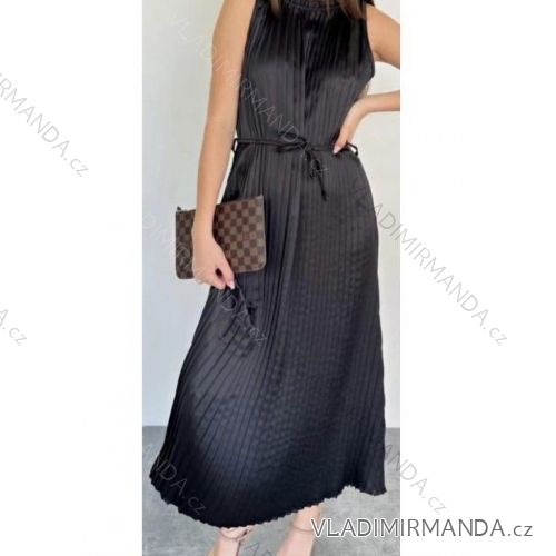 Women's long chiffon summer dress (S / M ONE SIZE) ITALIAN FASHION IMWB222509