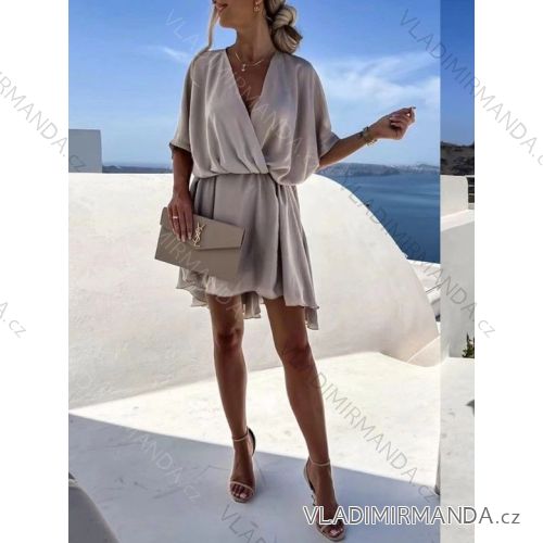 Women's long chiffon summer dress (S / M ONE SIZE) ITALIAN FASHION IMWB222509