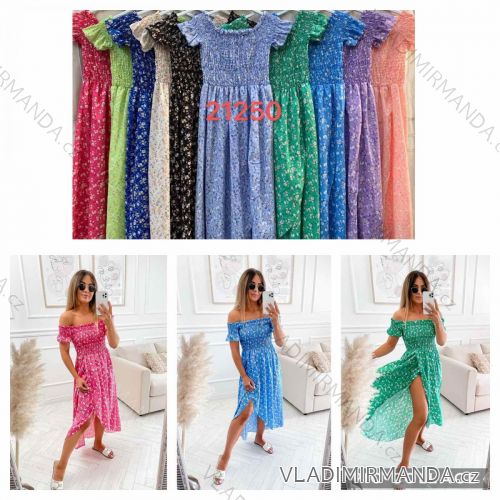 Carmen summer frog dresses for women (S / M / L ONE SIZE) ITALIAN FASHION IMWL222651