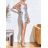 Summer short dress with straps for women (UNI S-M) ITALIAN FASHION IMM20307