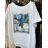 Women's short sleeve t-shirt (UNI S-M) ITALIAN FASHION IMM20308