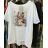 Women's short sleeve t-shirt (UNI S-M) ITALIAN FASHION IMM20308