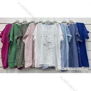 Women's short sleeve tunic (XL / 2XL ONE SIZE) ITALIAN FASHION IMWP222672