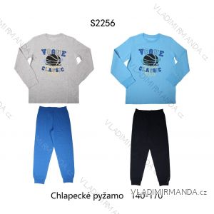 Boy's long pajamas (140-170) WOLF S2256