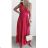 Women's long chiffon summer dress (S / M ONE SIZE) ITALIAN FASHION IMWB222509