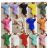 Women's Summer Short Sleeve Dress (S / M ONE SIZE) ITALIAN FASHION IMWB22017