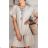 Women's Short Sleeve Summer Dress (S / M / L ONE SIZE) ITALIAN FASHION IMWY22143
