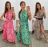 Summer short sleeve summer dress (S / M ONE SIZE) ITALIAN FASHION IMWY21019