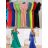 Women's Long Sleeveless Summer Dress (S / M ONE SIZE) ITALIAN FASHION IMWOP22OP0377