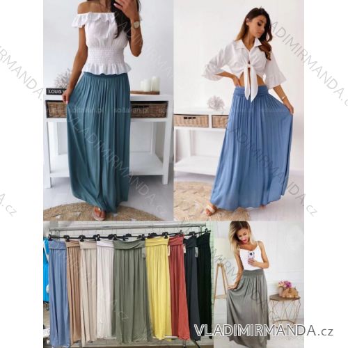 Women's long summer skirt (S / M ONE SIZE) ITALIAN FASHION IMWOP22OP093