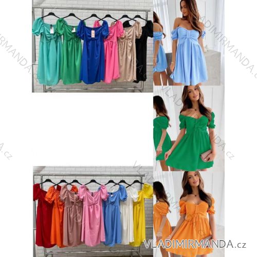 Carmen summer dress (S / M ONE SIZE) ITALIAN FASHION IMWOP22OP0370
