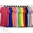 Summer long sleeve flowered women's dress (UNI S / L) ITALIAN FASHION IMK20150