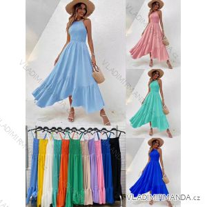 Women's long chiffon summer dress (S / M ONE SIZE) ITALIAN FASHION IMWOP22OP0365