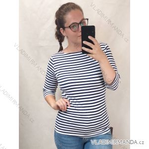 T-shirt with 3/4 sleeve stripe ladies (uni sl) ITALIAN Fashion IM522PRUH