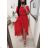 Women's long summer dress carmen (S / M ONE SIZE) ITALIAN FASHION IMWD222612