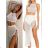 Women's summer top and shorts set (S / M ONE SIZE) ITALIAN FASHION IMWA222447