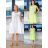Women's Sleeveless Summer Dress (S / M ONE SIZE) ITALIAN FASHION IMPLS2234543