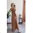 Šaty letní na ramínka dámské (S/M ONE SIZE) ITALSKÁ MÓDA IMPBB22B21841