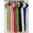 Women's long summer dress carmen (S / M ONE SIZE) ITALIAN FASHION IMPDY22LS17467