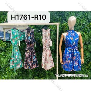 Šaty letní na ramínka dámské (S/M ONE SIZE) ITALSKÁ MÓDA IMPBB22B21841