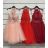 Šaty letní na ramínka dámské (S/M ONE SIZE) ITALSKÁ MÓDA IMPBB22B21841