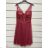 Šaty letní na ramínka dámské (S/M ONE SIZE) ITALSKÁ MÓDA IMPBB22B21841 dark green S / M