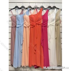 Šaty letní na ramínka dámské (S/M ONE SIZE) ITALSKÁ MÓDA IMPBB22B21841