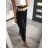 Buttoned Dress with Buttoned Ladies (uni s-m) ITALIAN FASHION IM2203948 black M / L