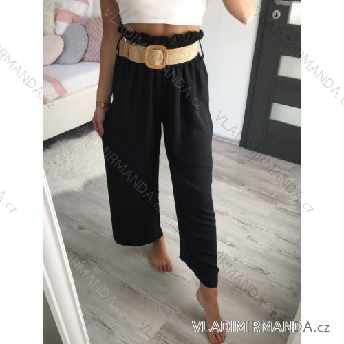 Buttoned Dress with Buttoned Ladies (uni s-m) ITALIAN FASHION IM2203948 black M / L