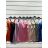 Šaty letní na ramínka dámské (S/M ONE SIZE) ITALSKÁ MÓDA IMPBB22B21841