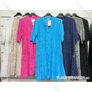 Šaty letní na ramínka dámské (S/M ONE SIZE) ITALSKÁ MÓDA IMPBB22B21841