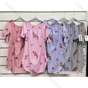 Šaty letní na ramínka dámské (S/M ONE SIZE) ITALSKÁ MÓDA IMPBB22B21841
