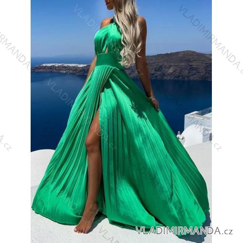 Women's Sleeveless Summer Dress (S / M ONE SIZE) ITALIAN FASHION IMWC222493