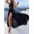 Women's Sleeveless Summer Dress (S / M ONE SIZE) ITALIAN FASHION IMWC222493