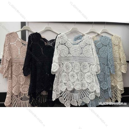 Women's Sleeveless Summer Dress (S / M ONE SIZE) ITALIAN FASHION IMWC222493