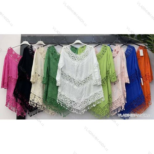 Women's Sleeveless Summer Dress (S / M ONE SIZE) ITALIAN FASHION IMWC222493