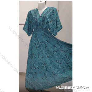 Šaty letní na ramínka dámské (S/M ONE SIZE) ITALSKÁ MÓDA IMPBB22B21841