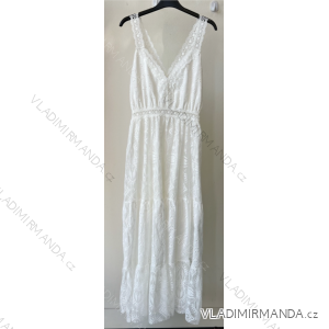 Šaty letní na ramínka dámské (S/M ONE SIZE) ITALSKÁ MÓDA IMPBB22B21841