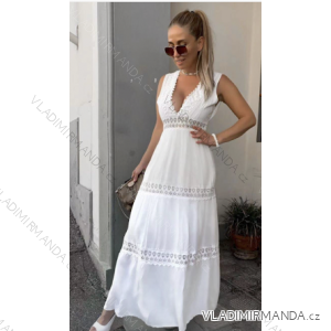 Šaty letní na ramínka dámské (S/M ONE SIZE) ITALSKÁ MÓDA IMPBB22B21841